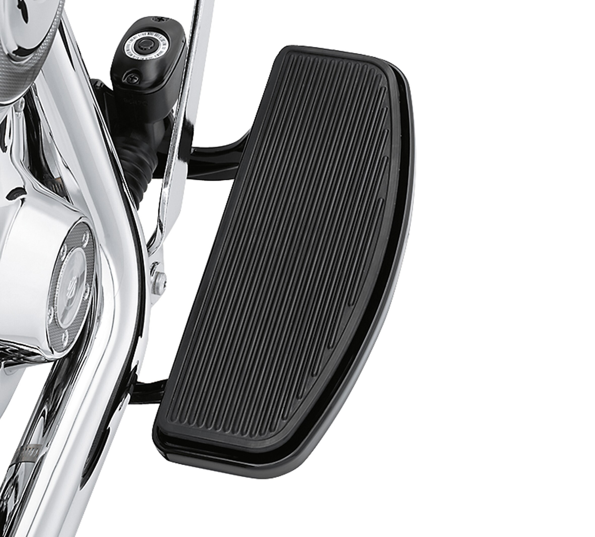 Black Rider Footboard Pans - Traditional Shape | Harley-Davidson USA