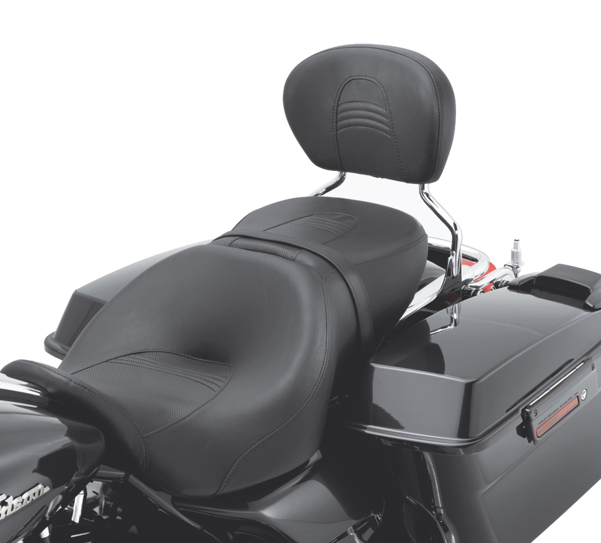 Harley touring shop passenger backrest