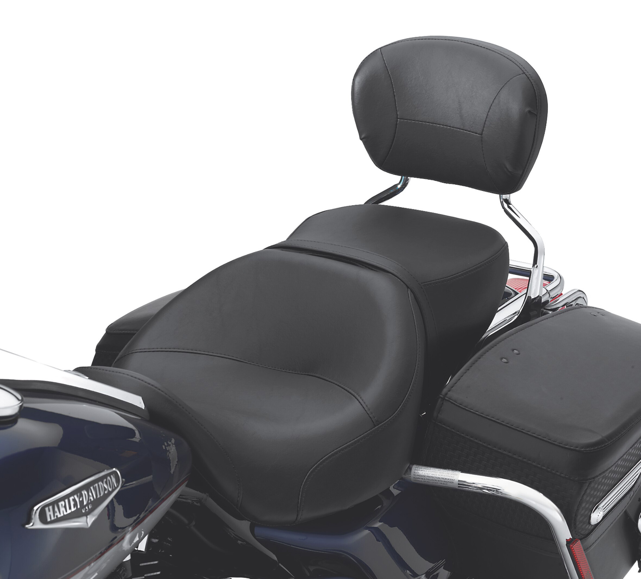 harley dyna backrest