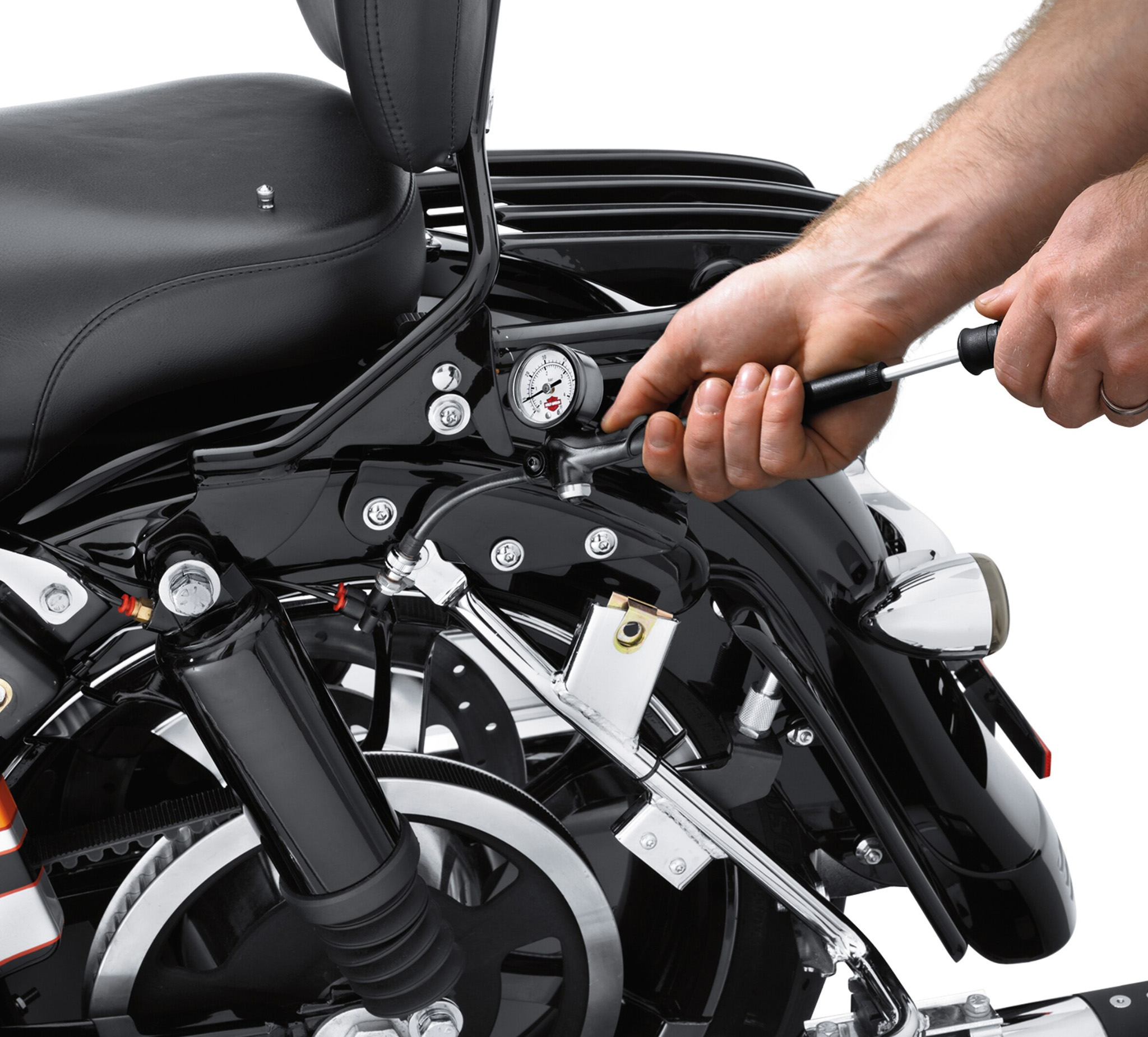 best front suspension for harley touring
