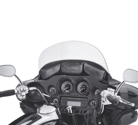 Viking Trident Tri-Pocket Motorcycle Windshield Bag for Harley Touring