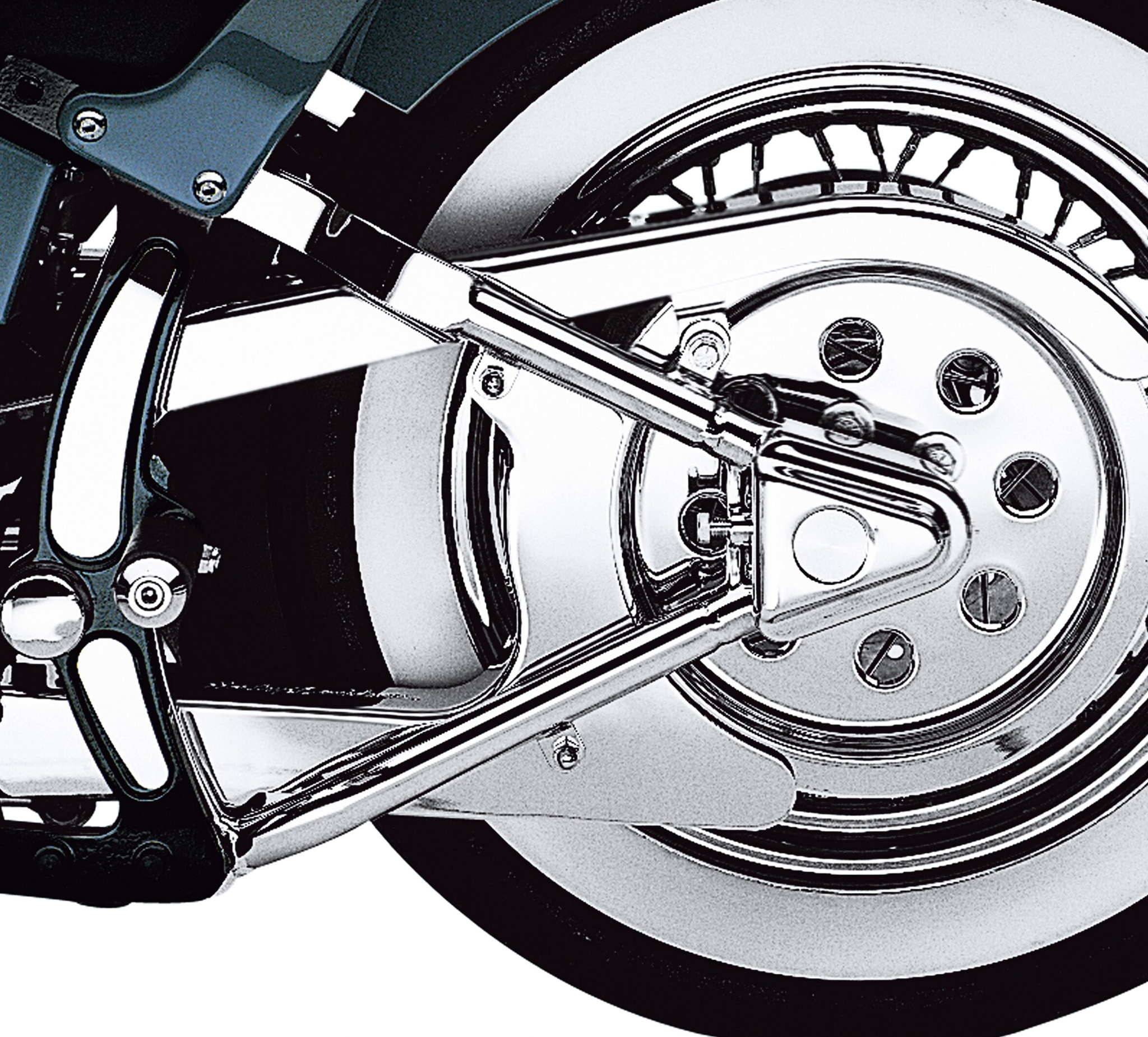 Chrome Lower Belt Guard