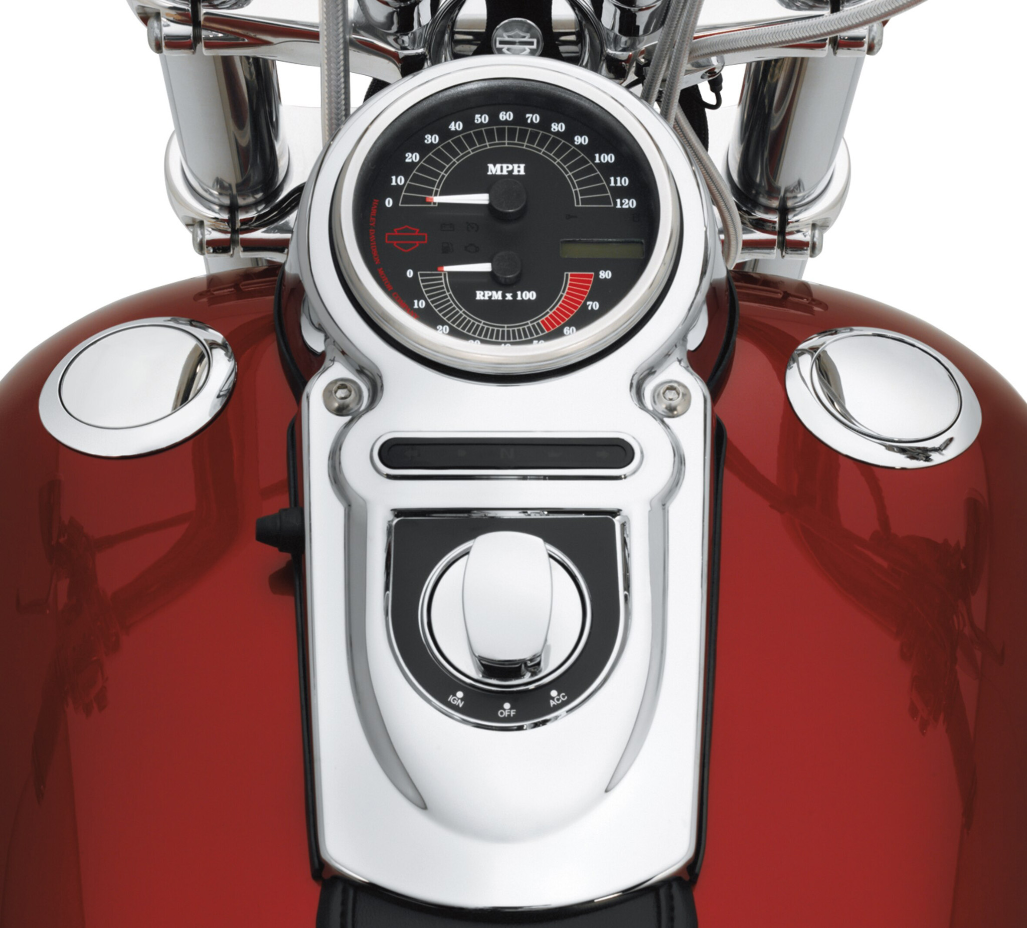 softail flush mount fuel gauge