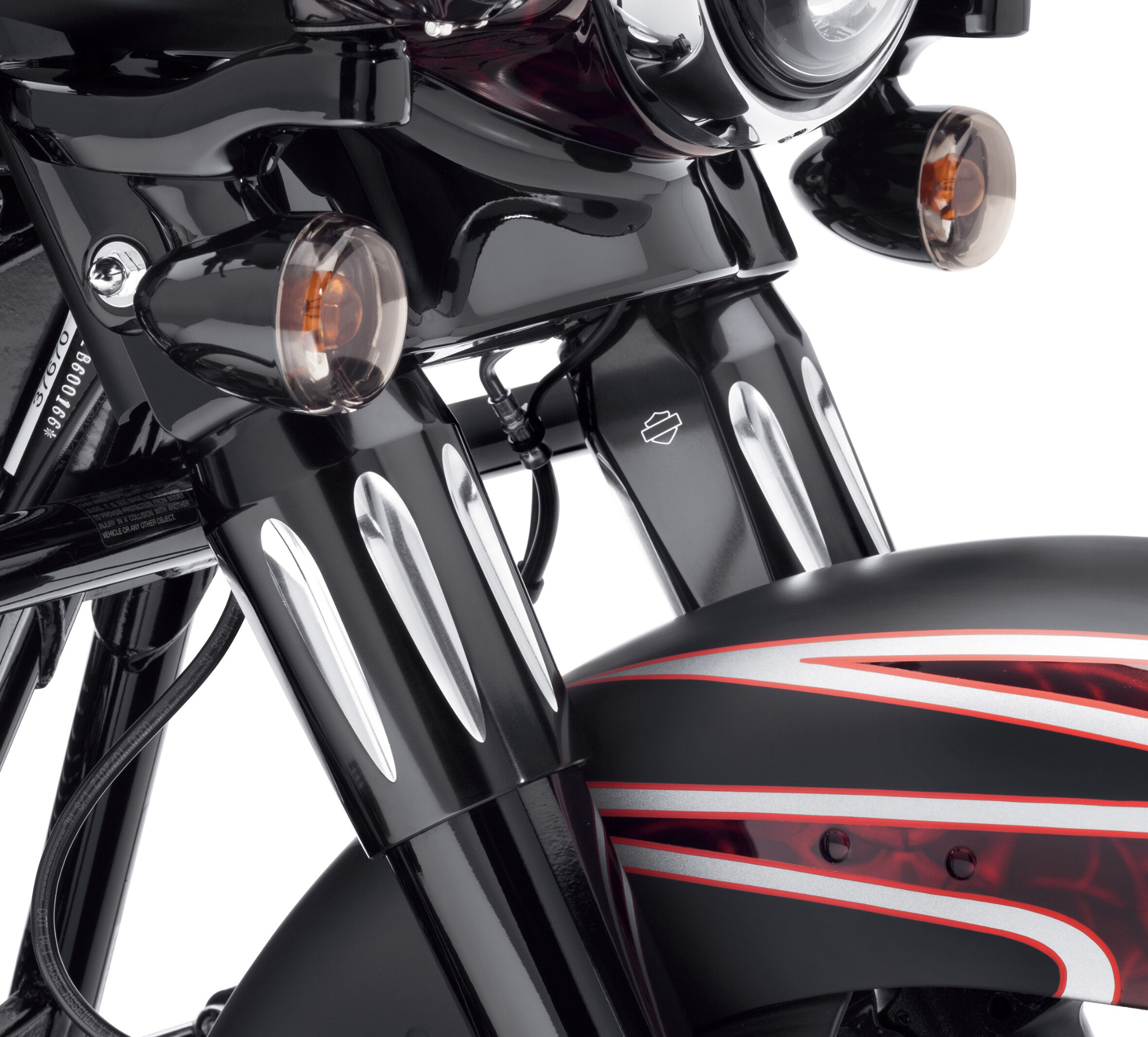 street glide fork covers