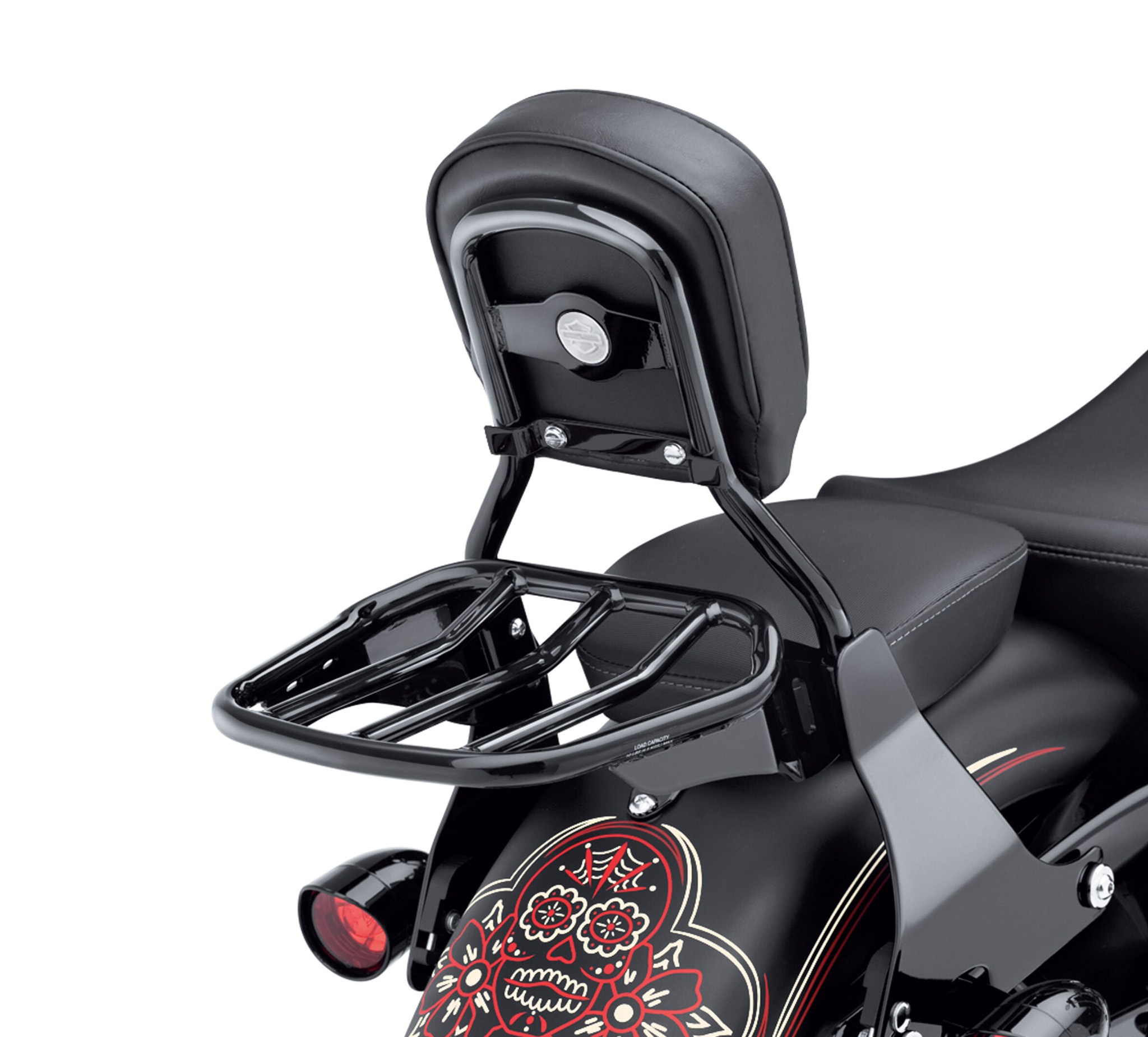 custom harley luggage racks