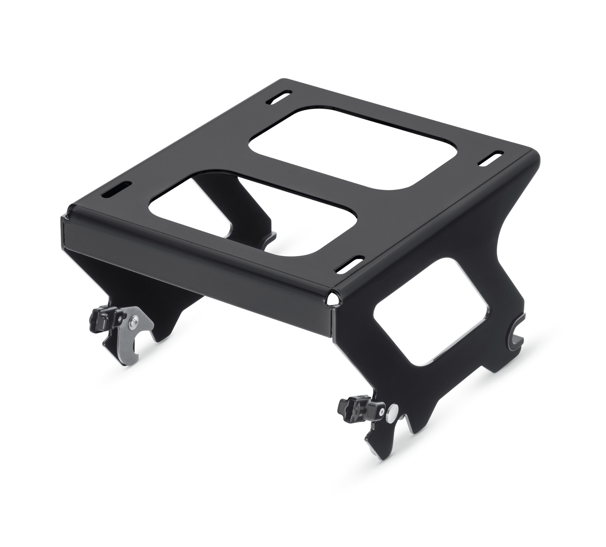 HoldFast Detachable Tour-Pak Luggage Mounting Rack - Gloss Black