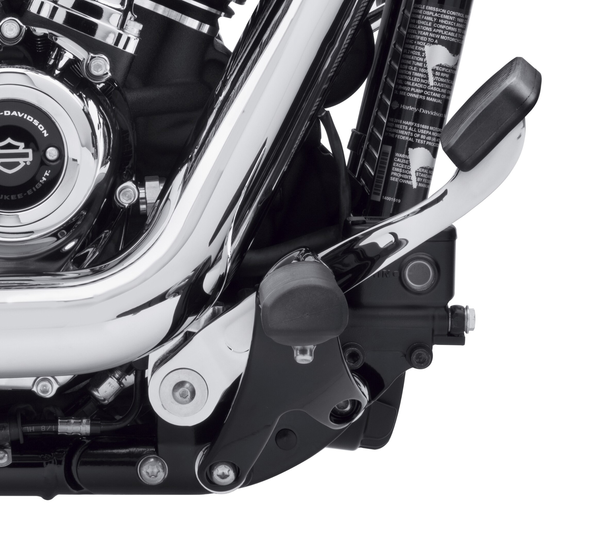 softail extended forward controls