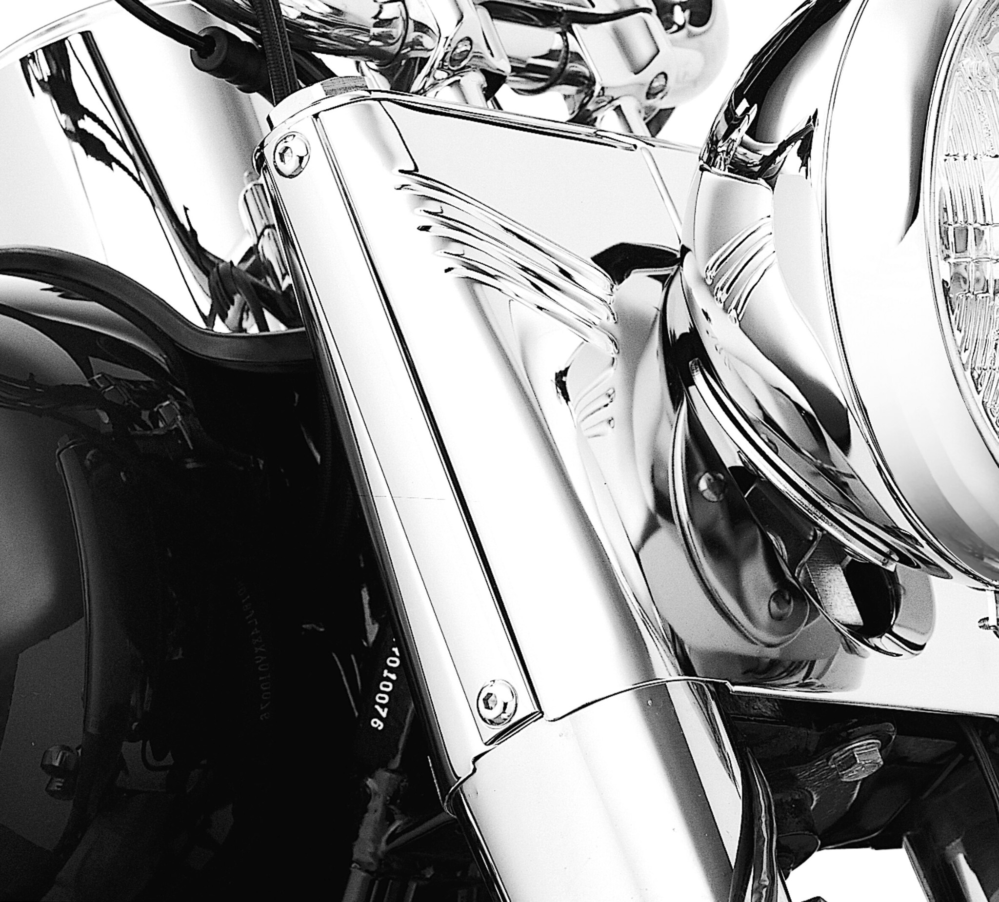 Chrome Fork Cover Accent Strip Kit | Harley-Davidson USA