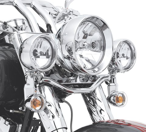 Hi/Low Beam Motorcycle Headlight Faros Auxiliares Moto Driving LED Fog  light for Universal Honda-Harley-BMW Front Spotlight Lamp