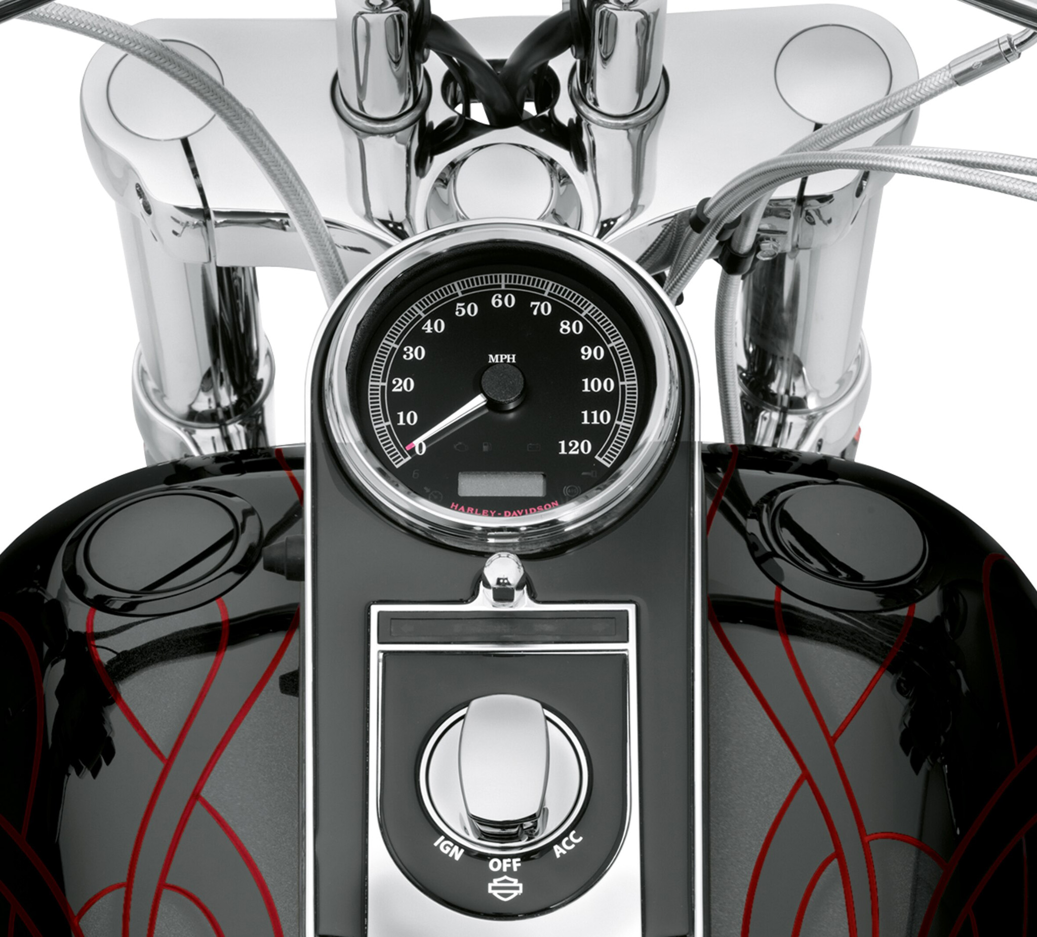 street bob flush mount fuel cap