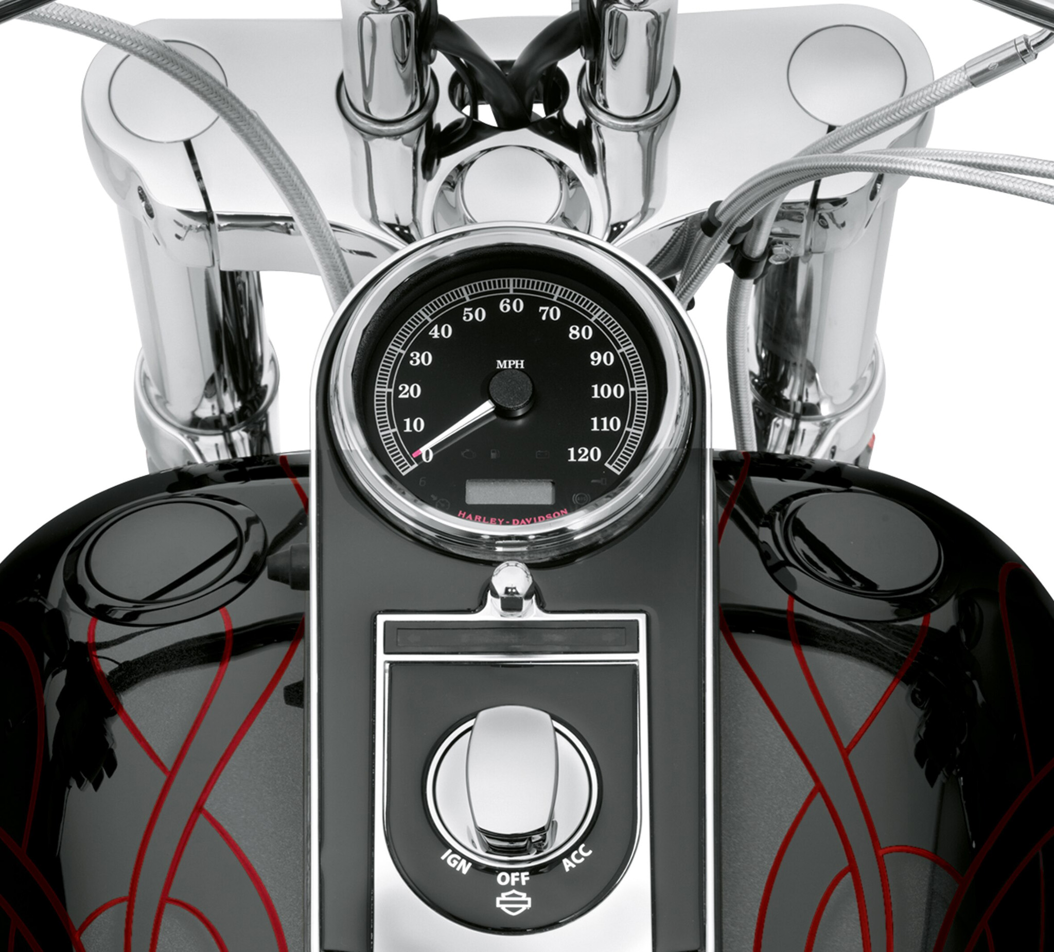 Flush-Mount Fuel Cap and Gauge Kit 75327-09D | Harley-Davidson USA