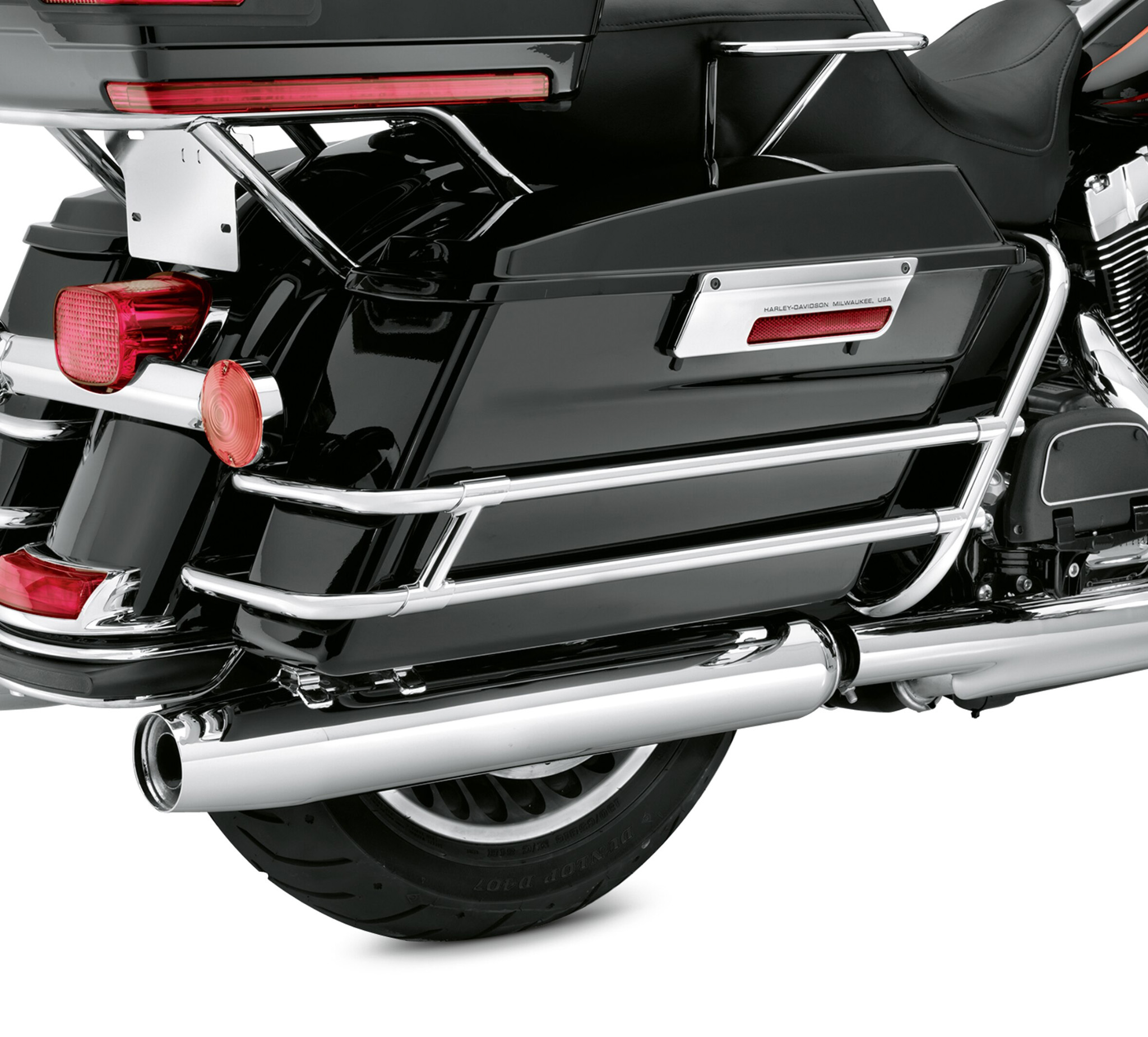 Twin Rail Saddlebag Guard Kit