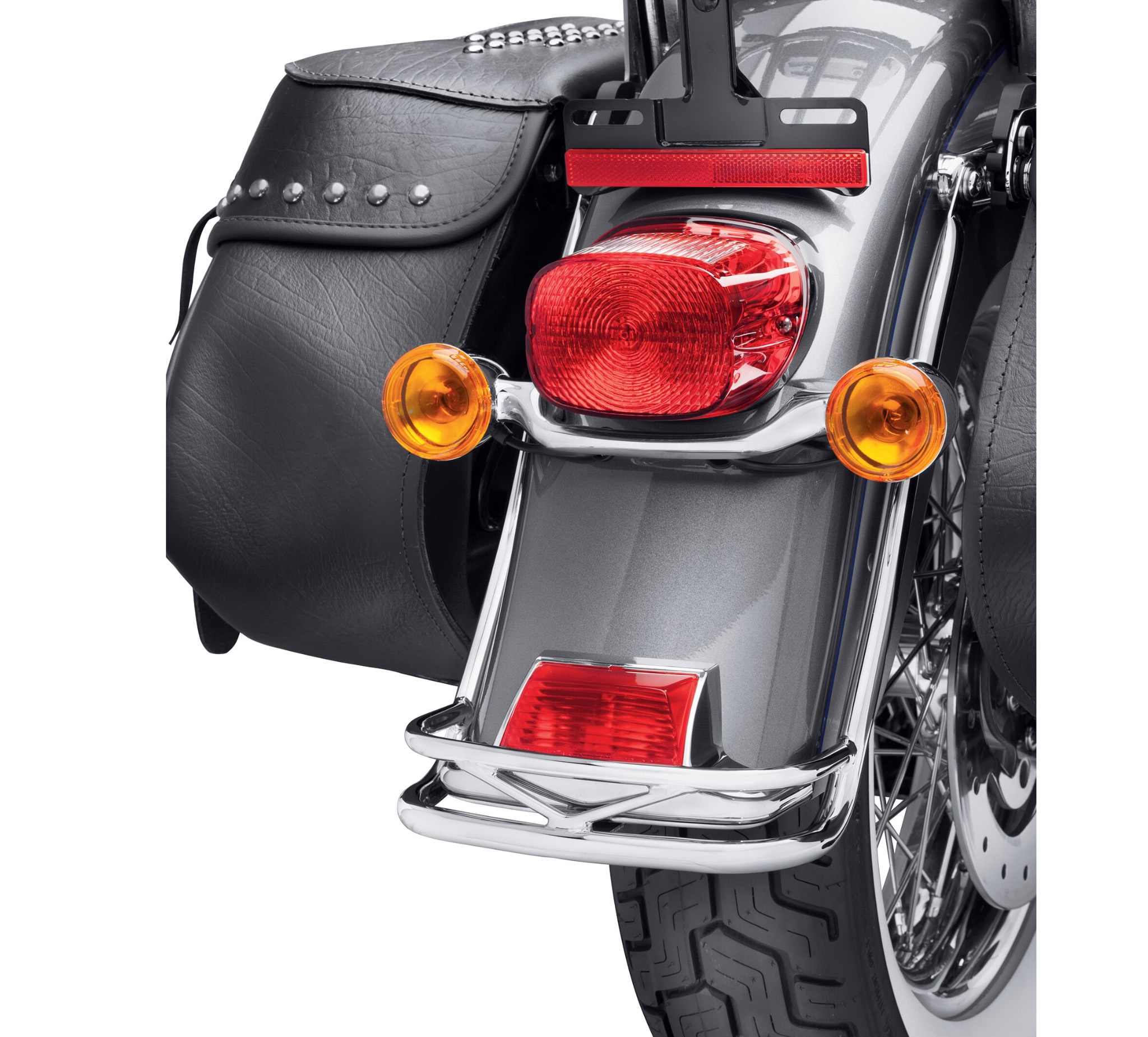 heritage softail front fender light