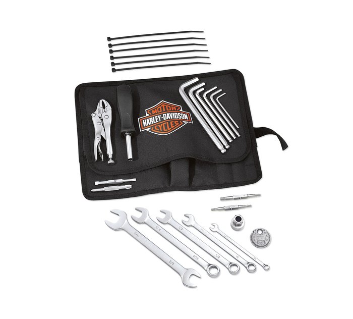 HARLEY-DAVIDSON® PREMIUM TOOL KIT 14900033 / Tools / Safety & Warranty /  Parts & Accessories / - House-of-Flames Harley-Davidson