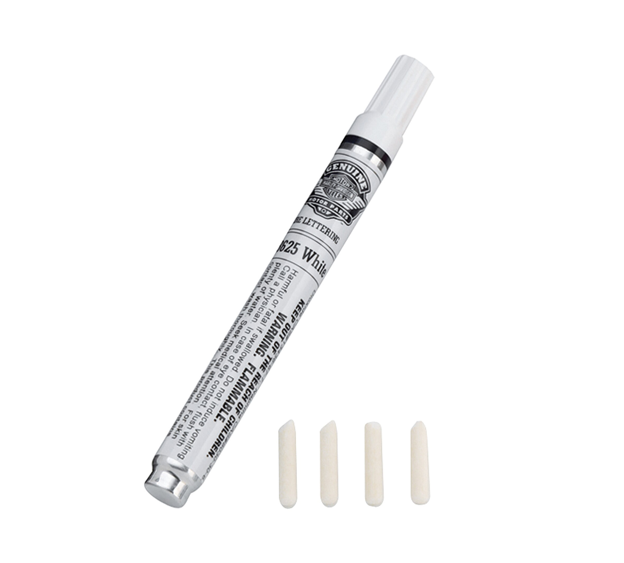 1 Set of White-Color Permanent Tire Marker Pen for Car Tyre And