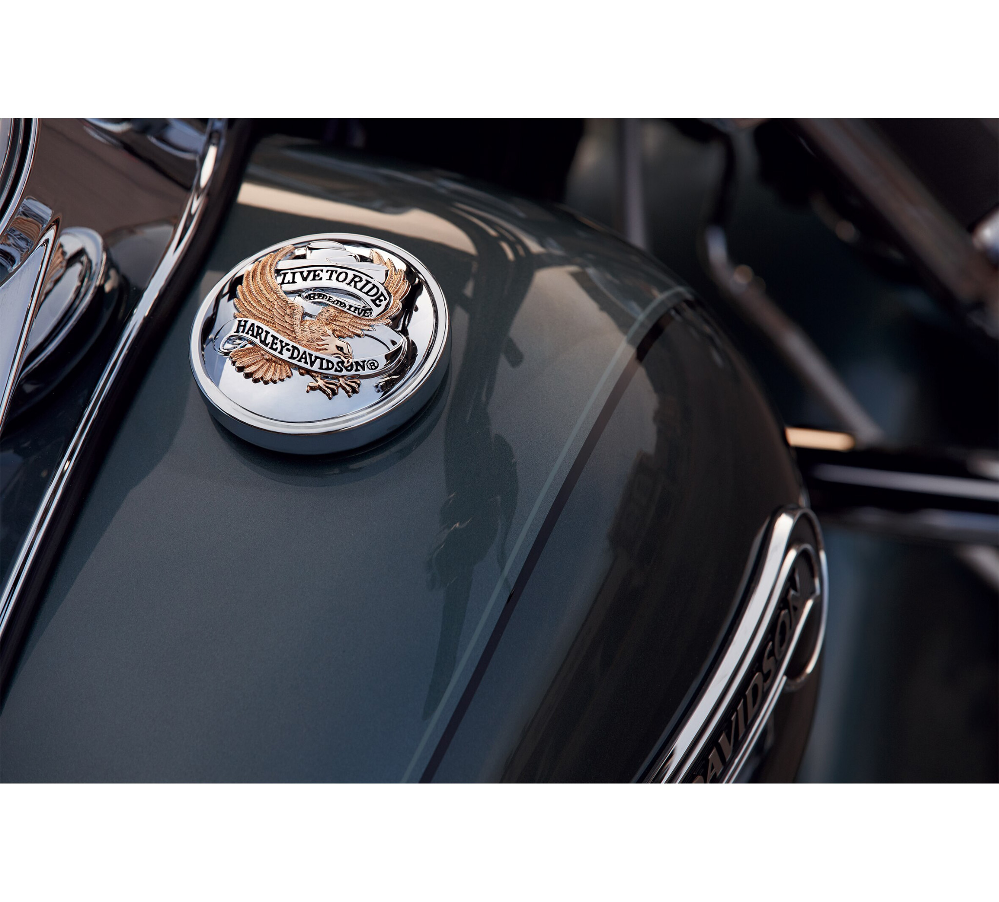 harley fuel cap cover