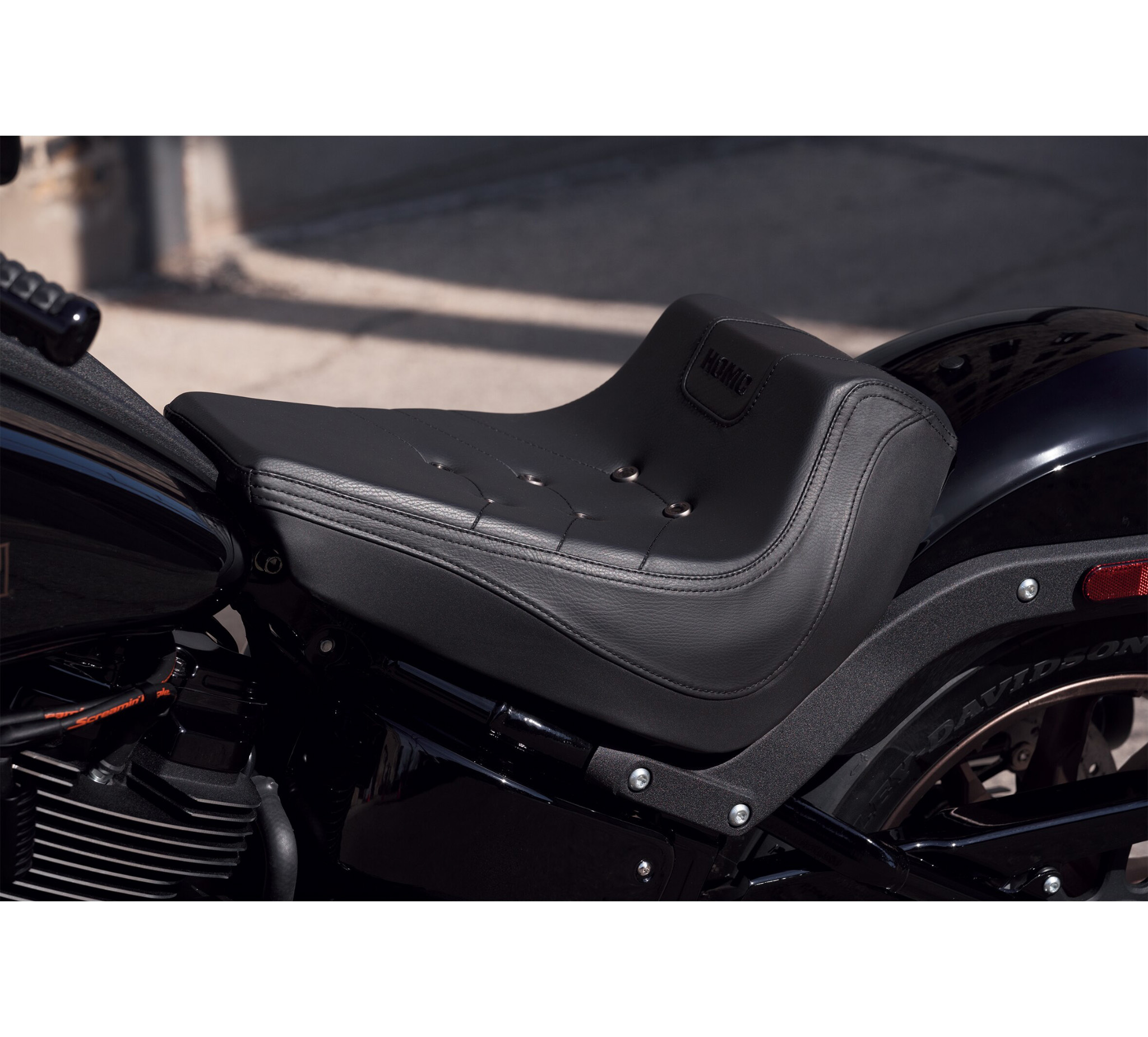 harley davidson fatboy solo seat