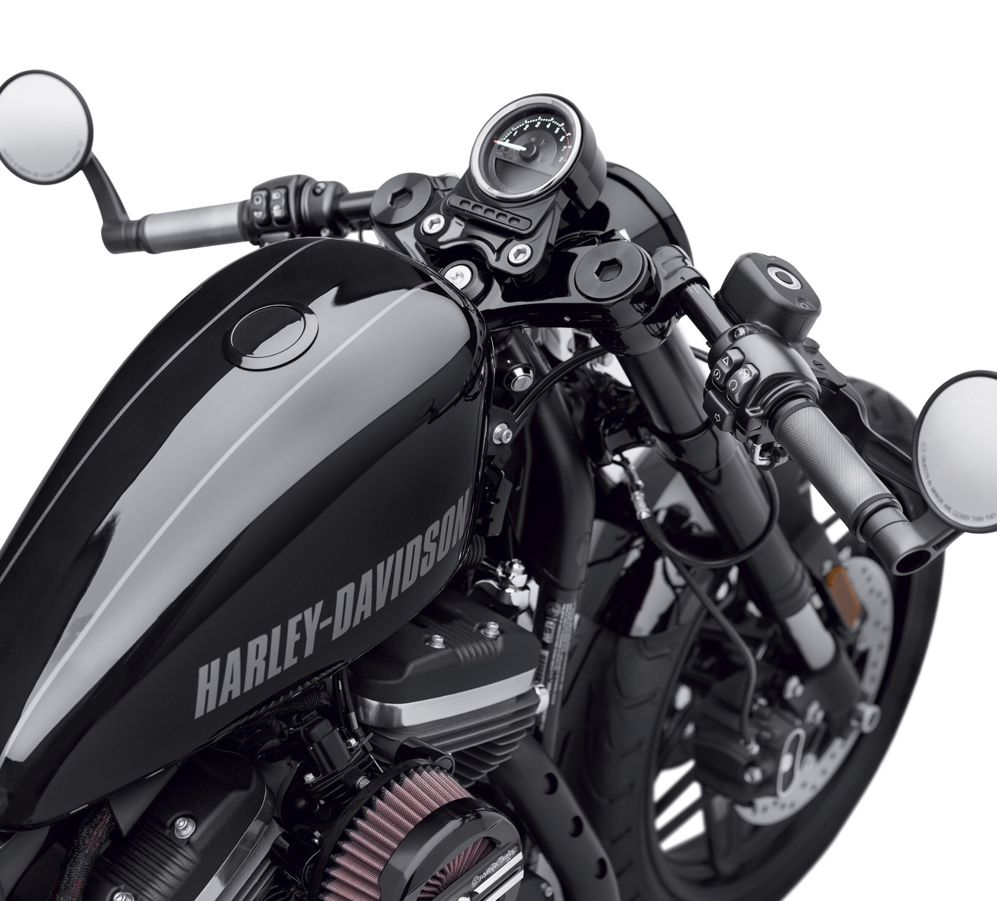 harley roadster clip ons