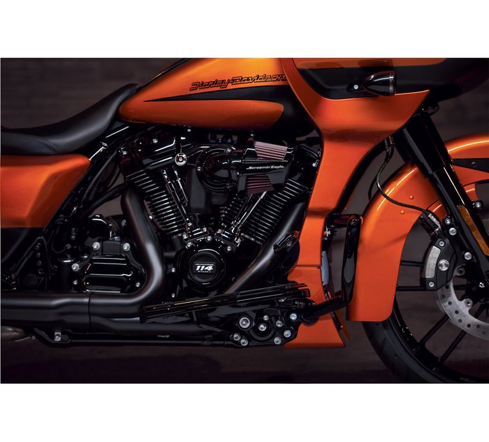 Scorched Orange Road Glide Fairing Spoiler 57001042elg Harley Davidson Usa