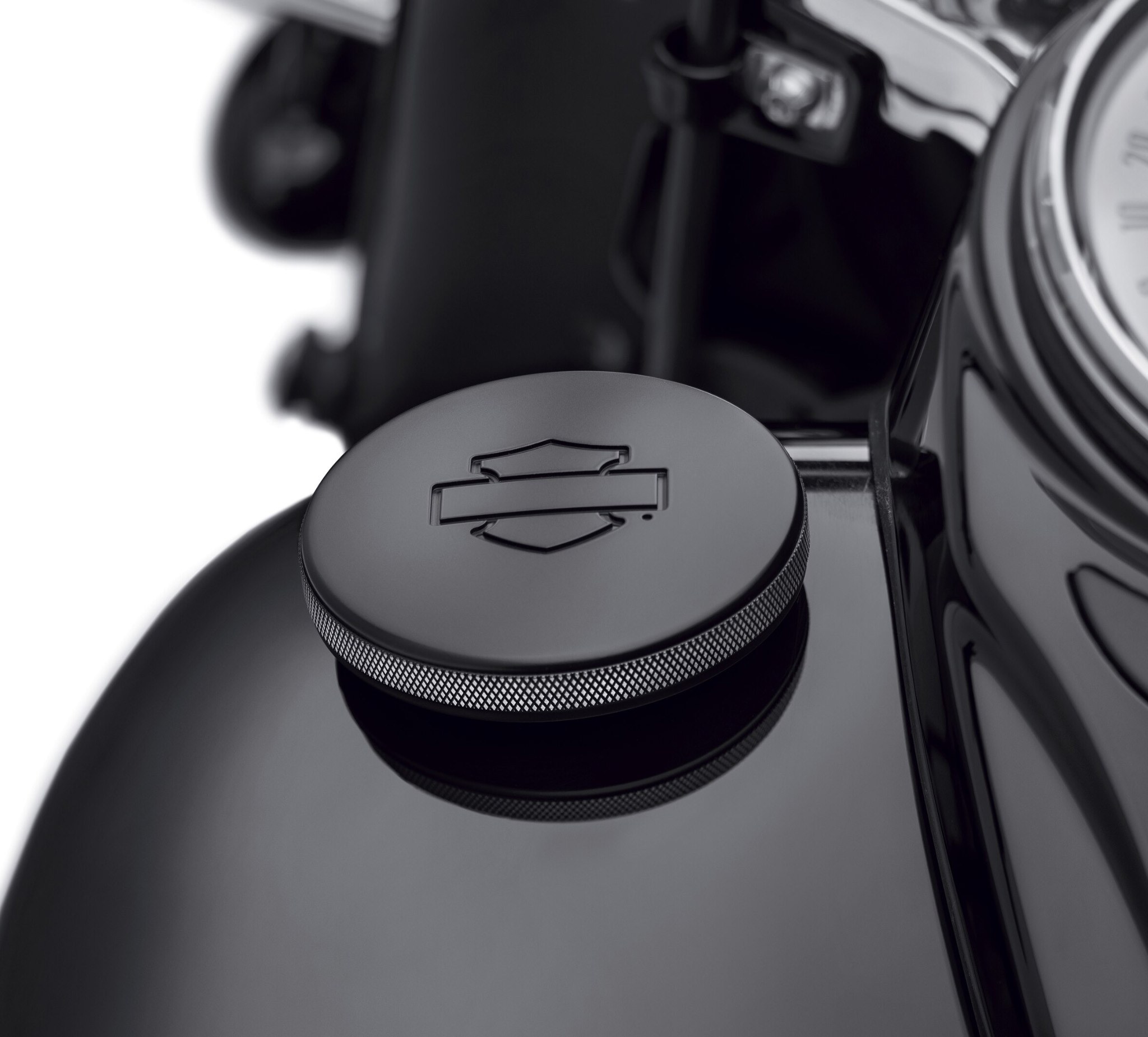 harley davidson diamond black fuel cap