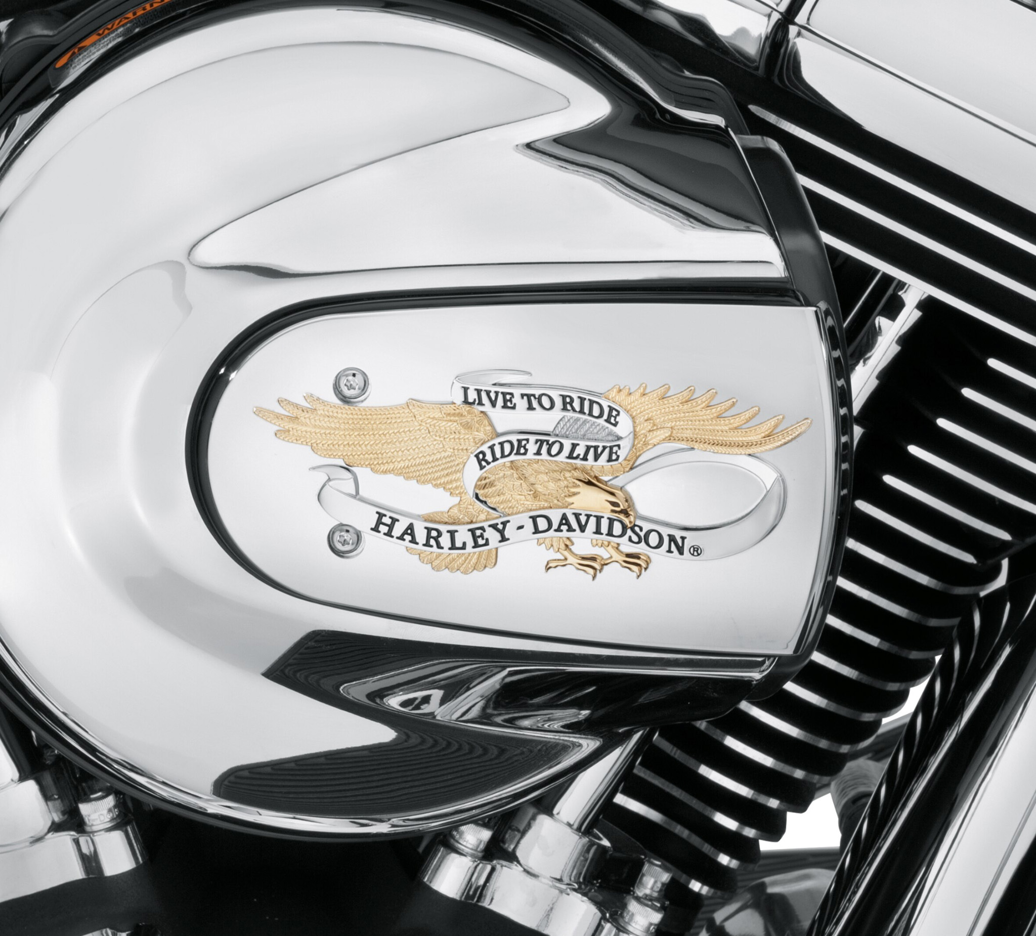 Harley-Davidson® Live To Ride Air Cleaner Trim