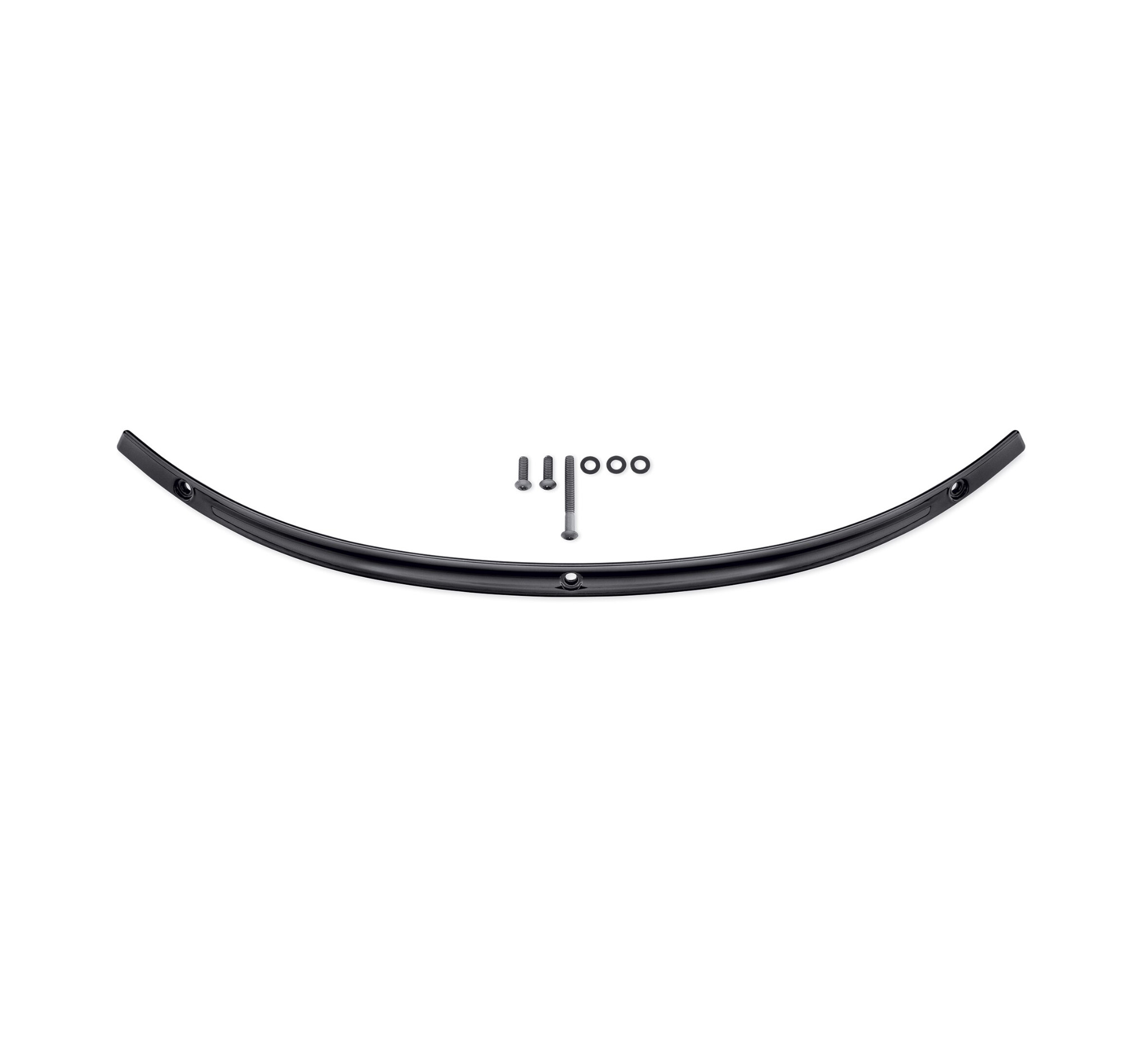 Grooved Black Windshield Trim - 61400593 | Harley-Davidson USA