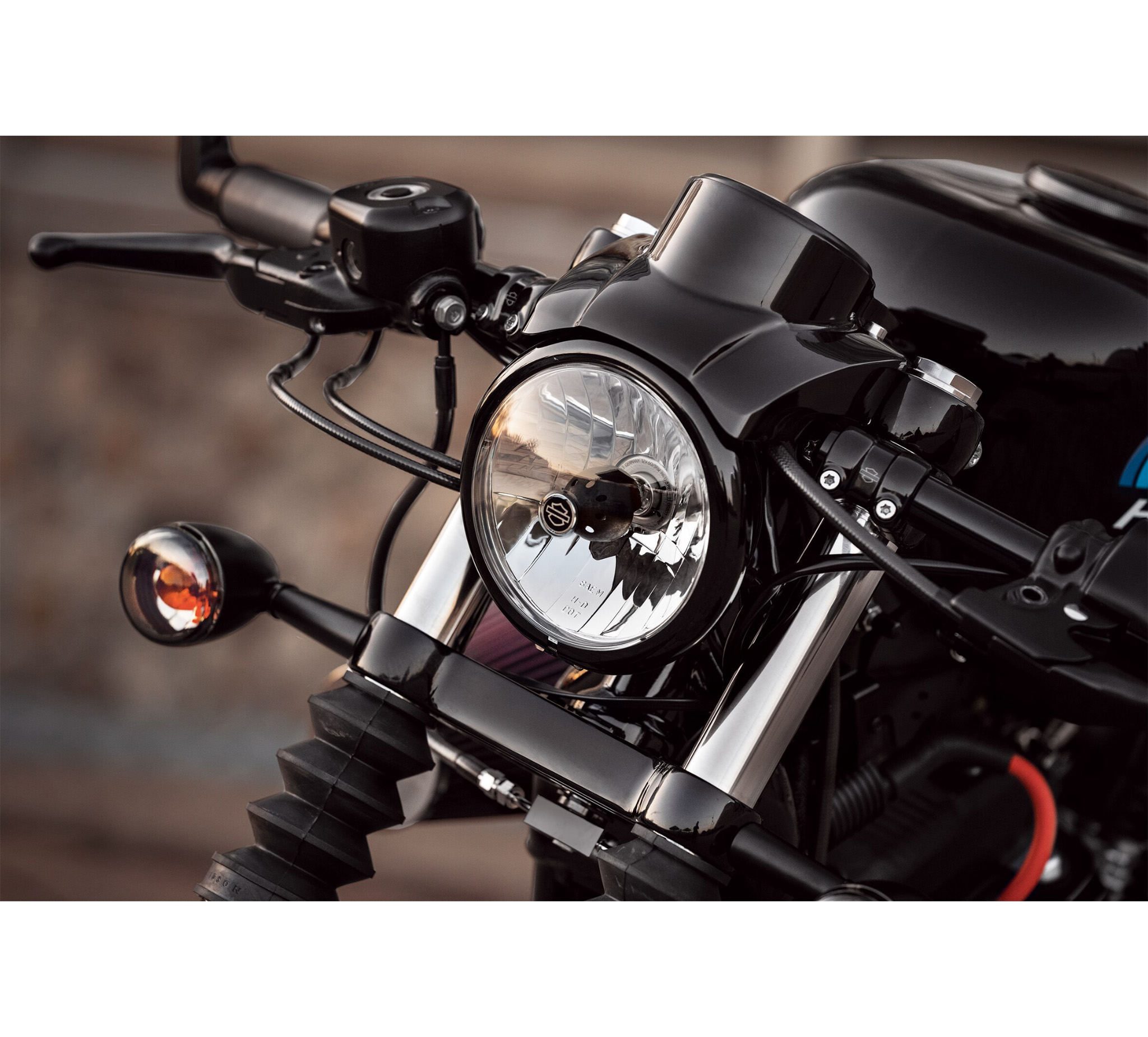 harley black headlight trim ring