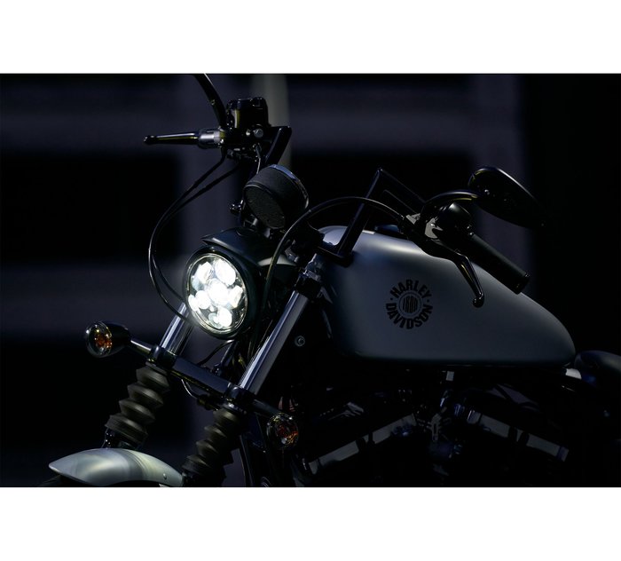 5.75 Black Multi Projector Motorcycle LED Headlight Harley Davidson