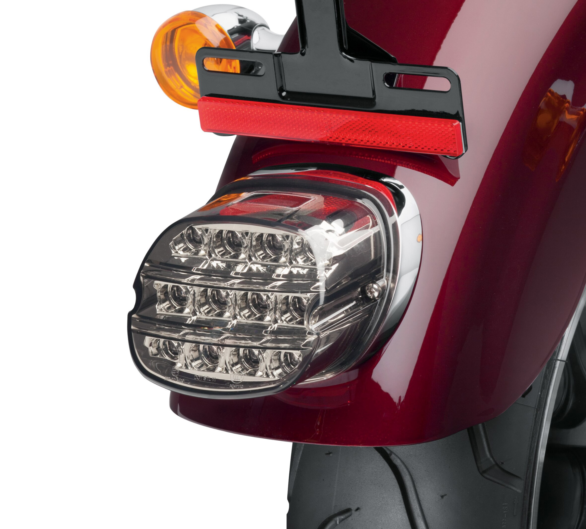 Harley tail outlet light cover