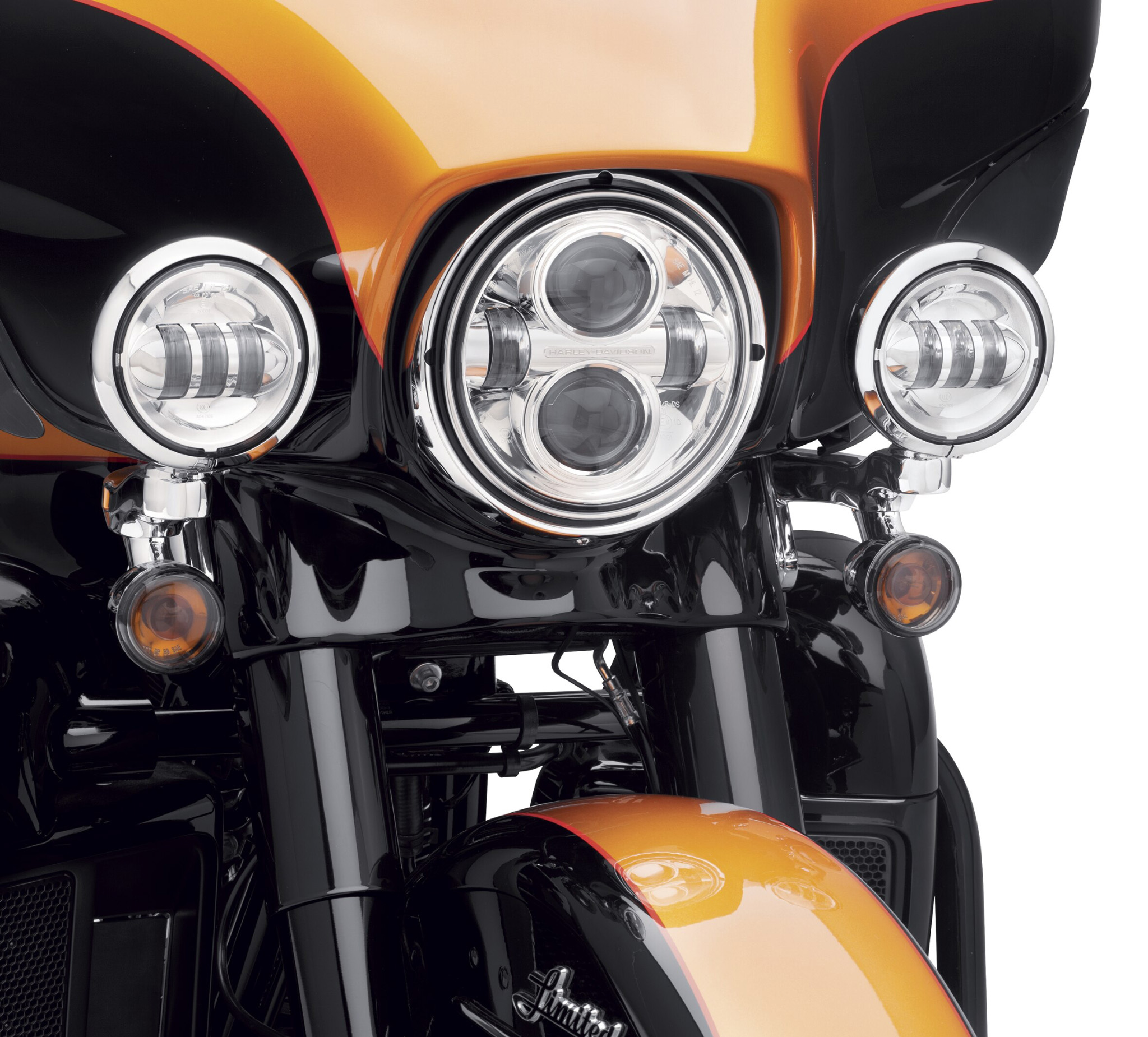 softail slim auxiliary lights