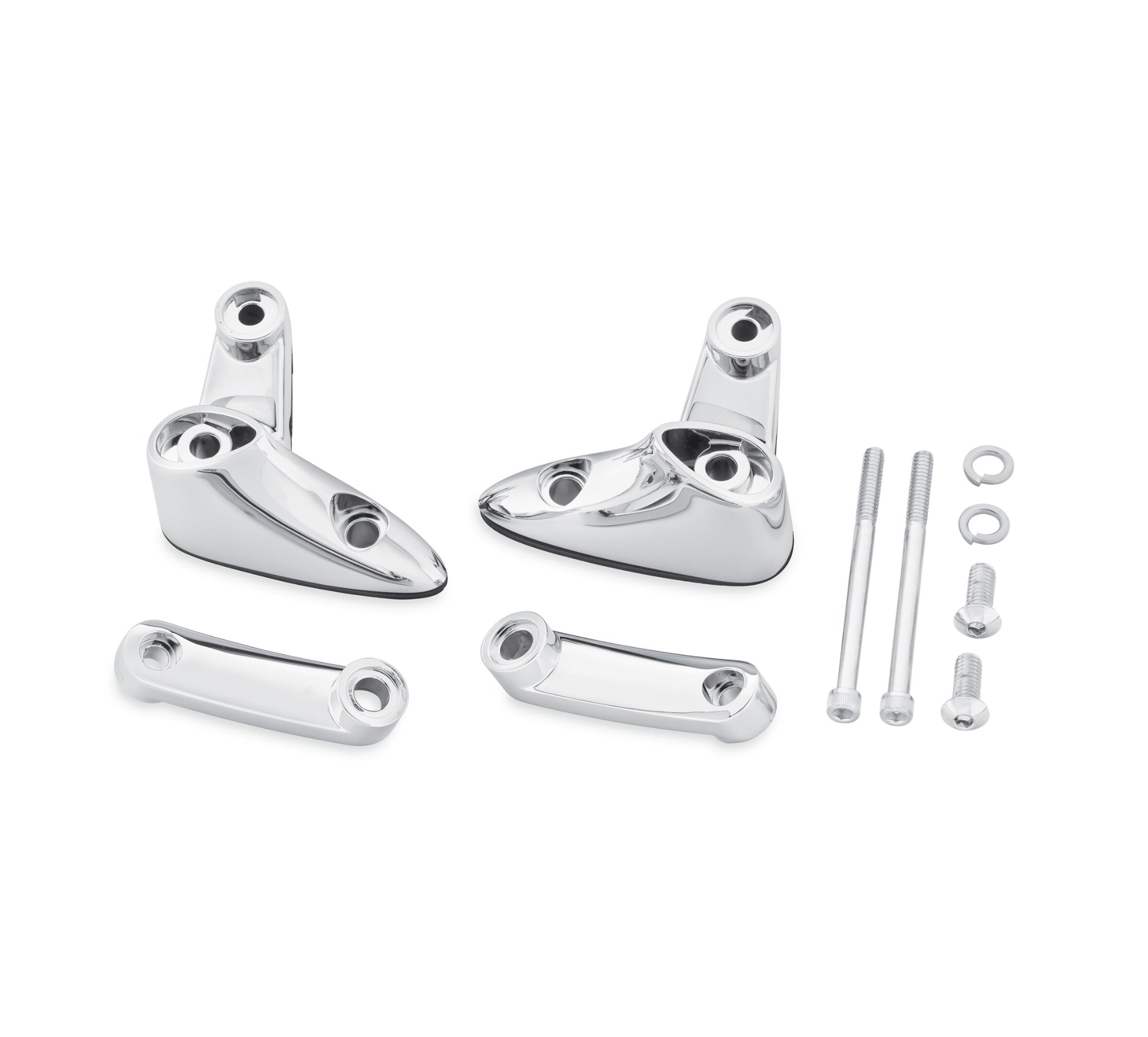Harley Foot peg Driver Pilot Male Mount-Style Footpegs Fit For Harley  Davidson Touring Softail Dyna Sportster Chrome : : Car & Motorbike