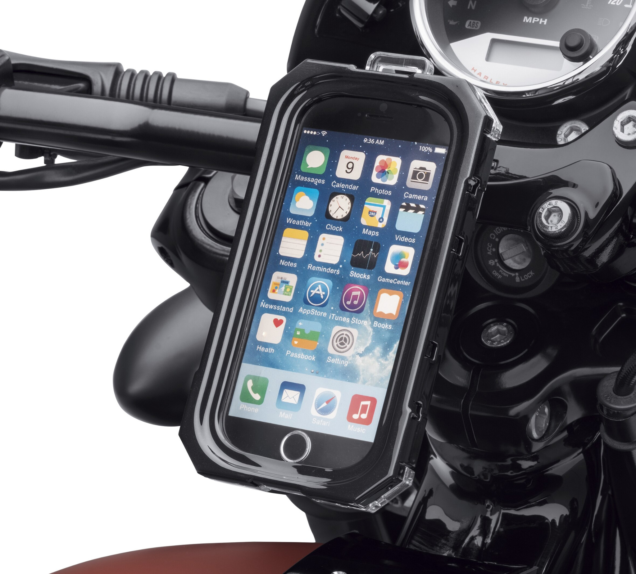 Phone holder best sale for harley davidson