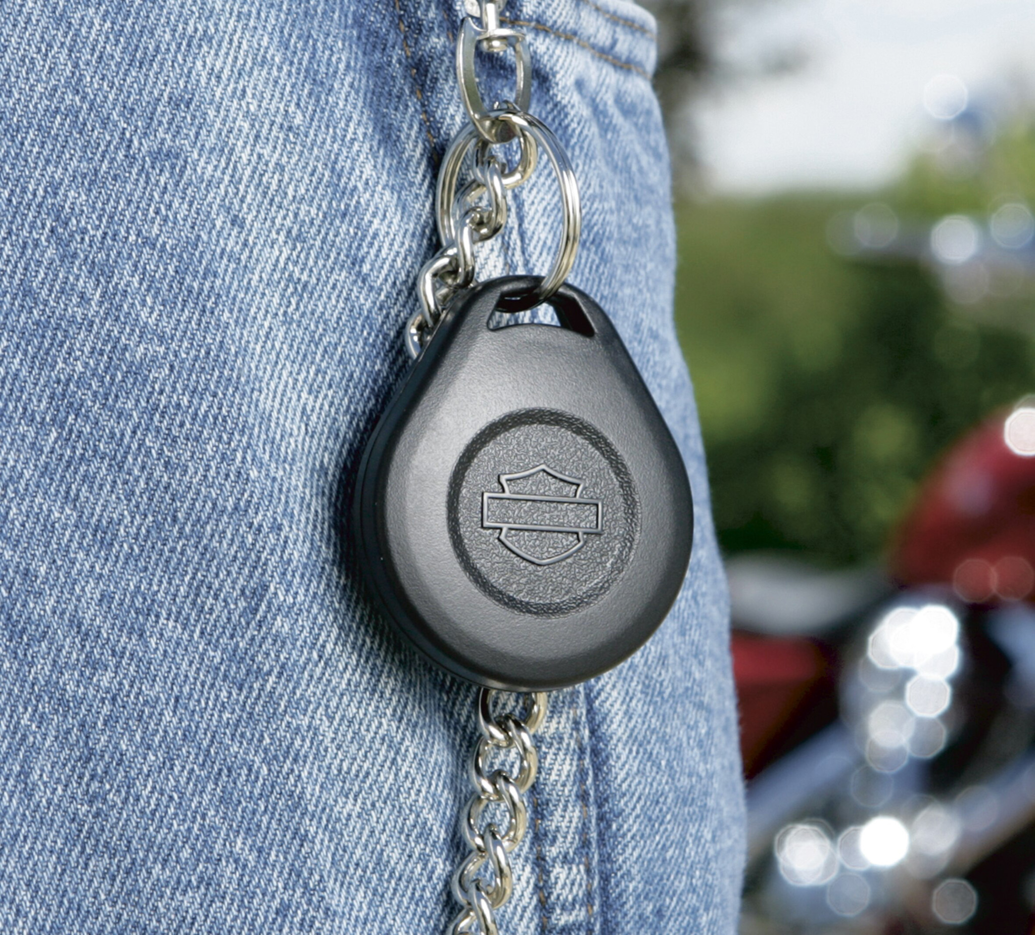 Porte clef moto custom type harley davidson accessoire porte clé