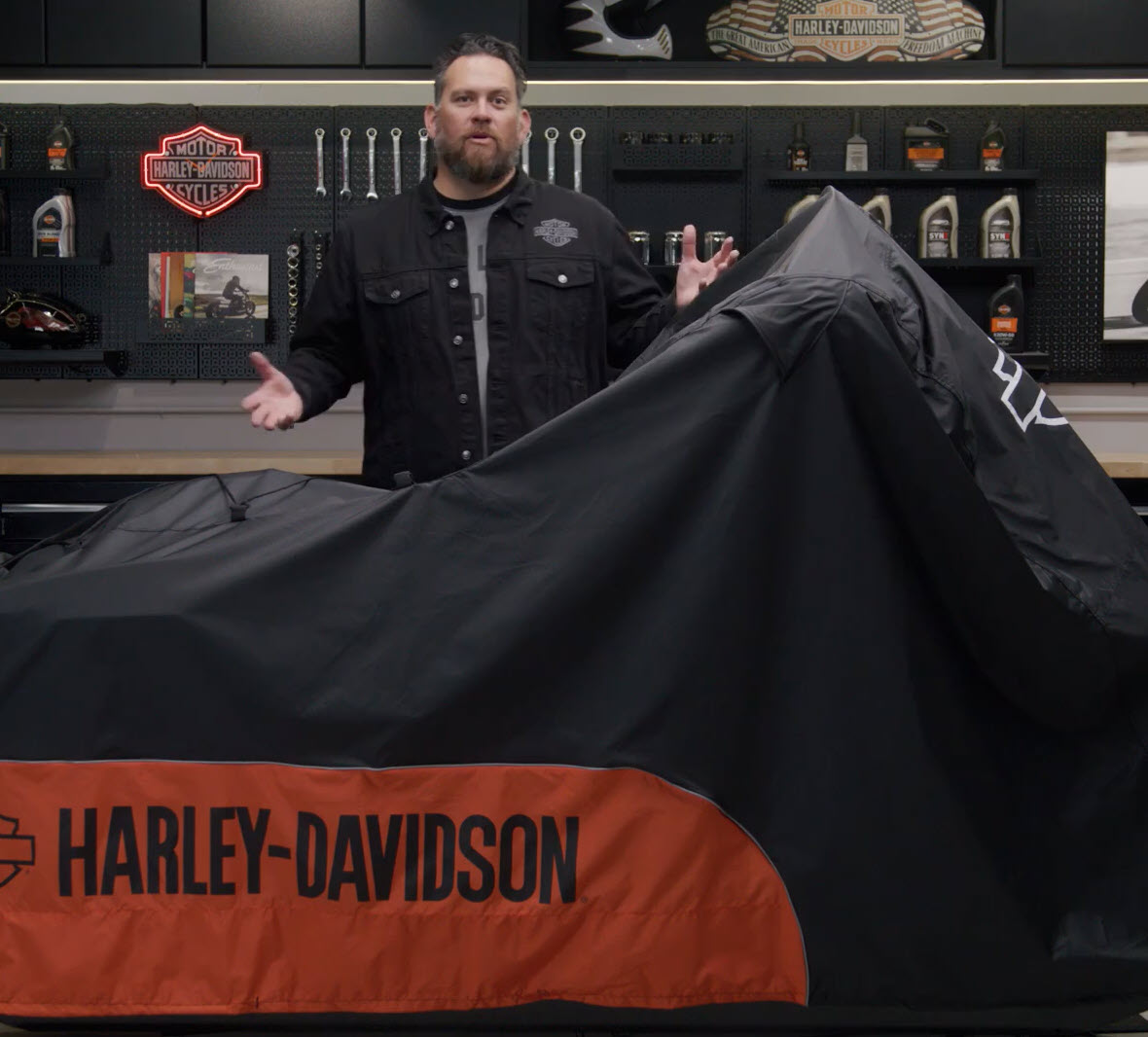 Harley davidson street glide deals bike cover