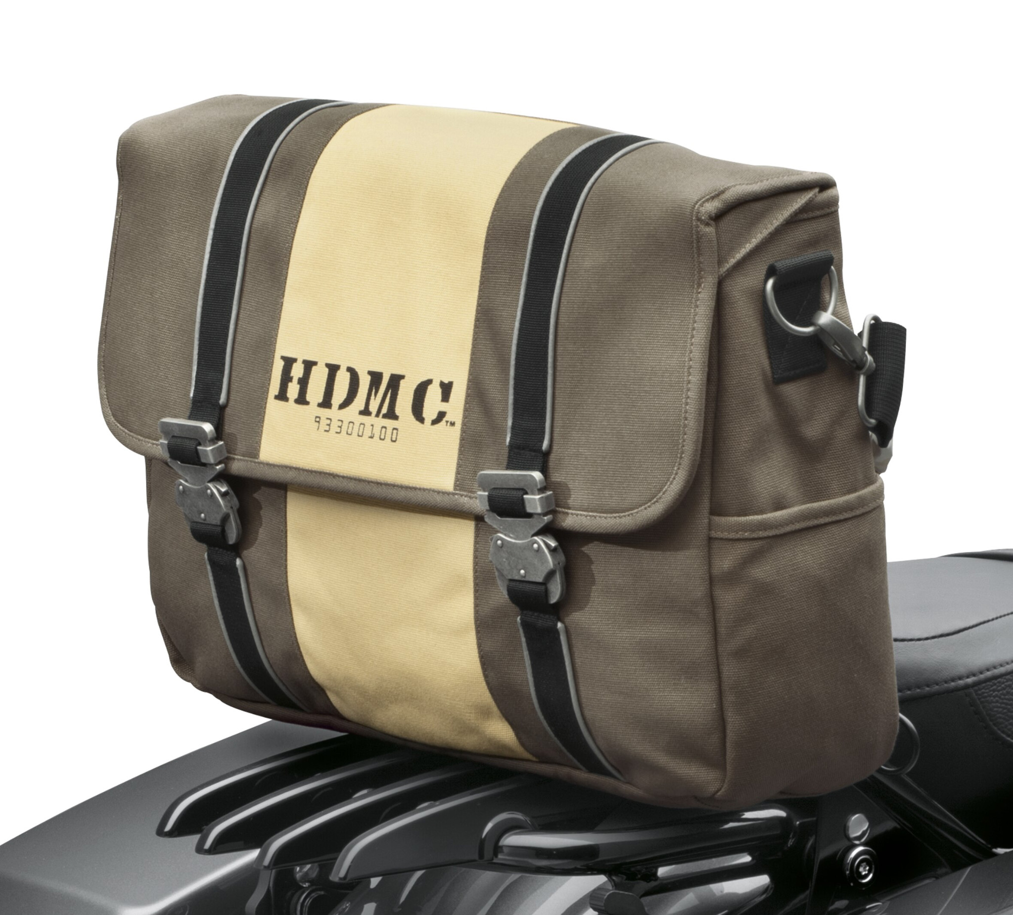 HDMC Messenger Bag - Brown/Tan | Harley-Davidson ME