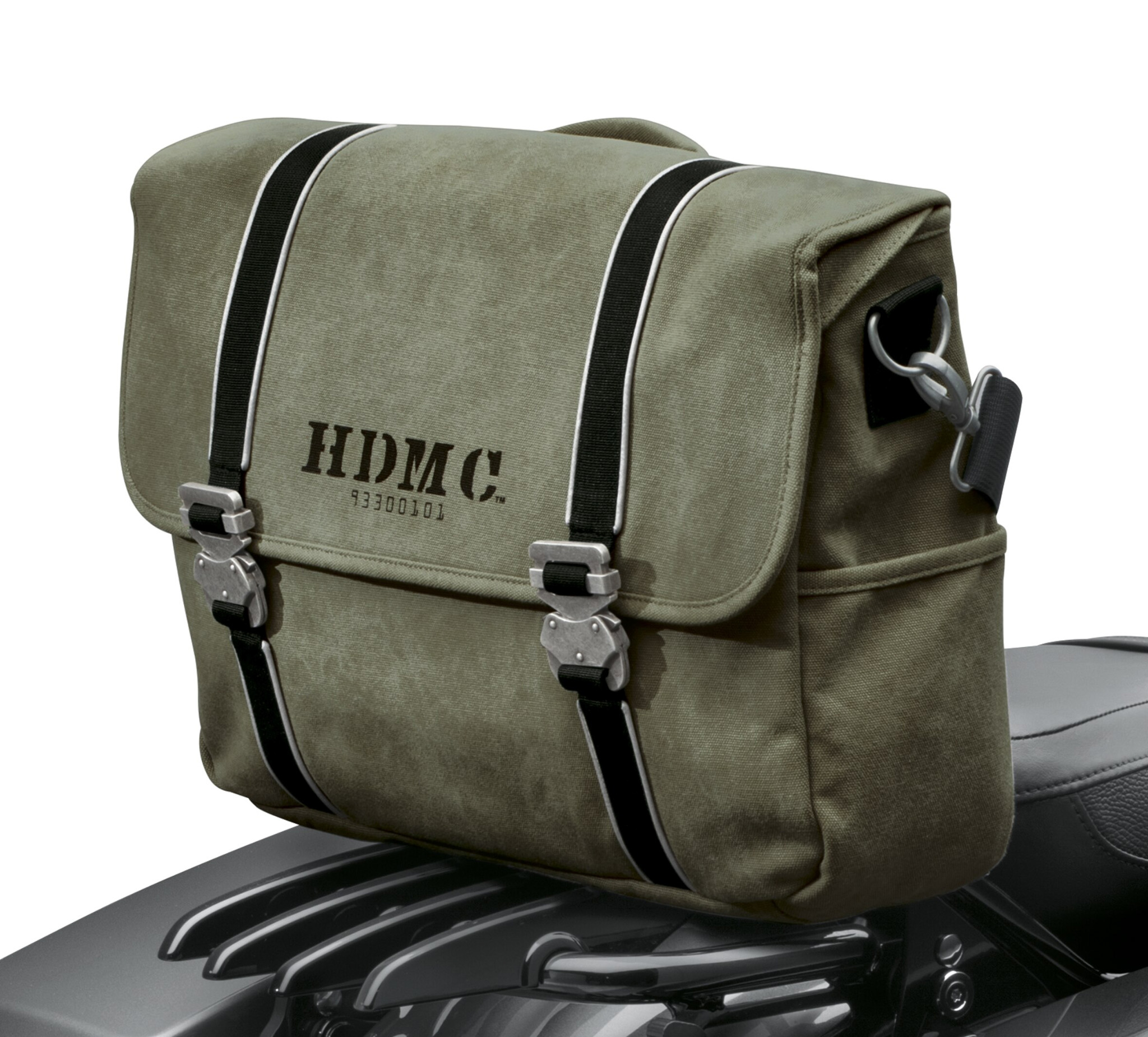 HDMC Messenger Bag - Army Green 93300101 | Harley-Davidson USA