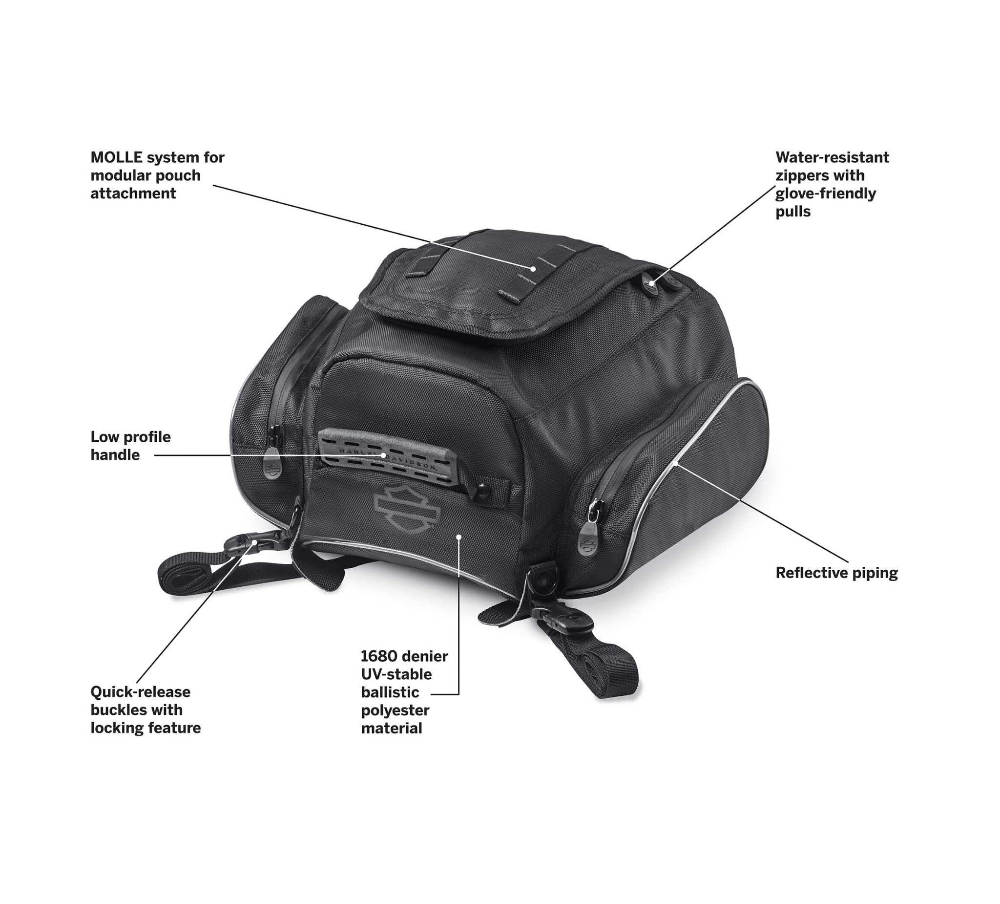 harley davidson onyx premium luggage