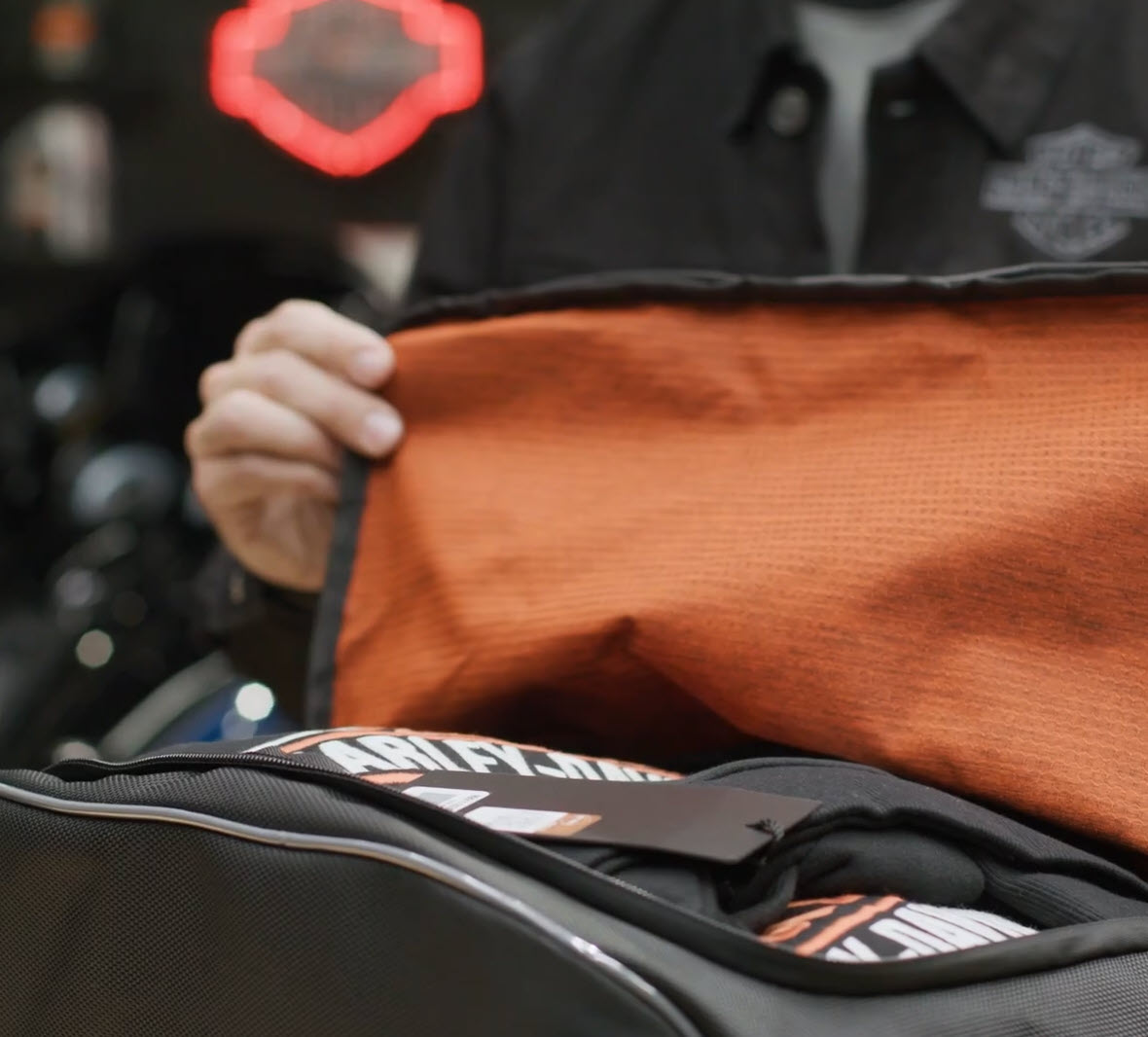 Harley davidson premium touring bag shops