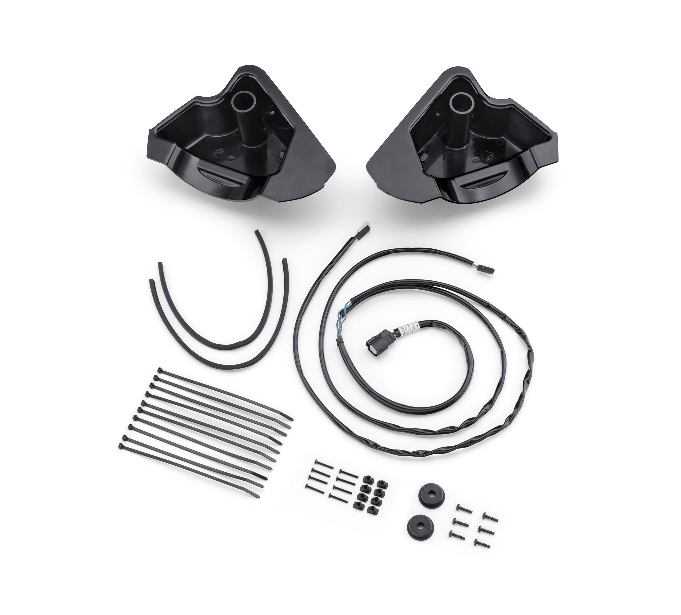 Harley-Davidson Audio powered by Rockford Fosgate - Air-Cooled Lower  Speaker Installation Kit