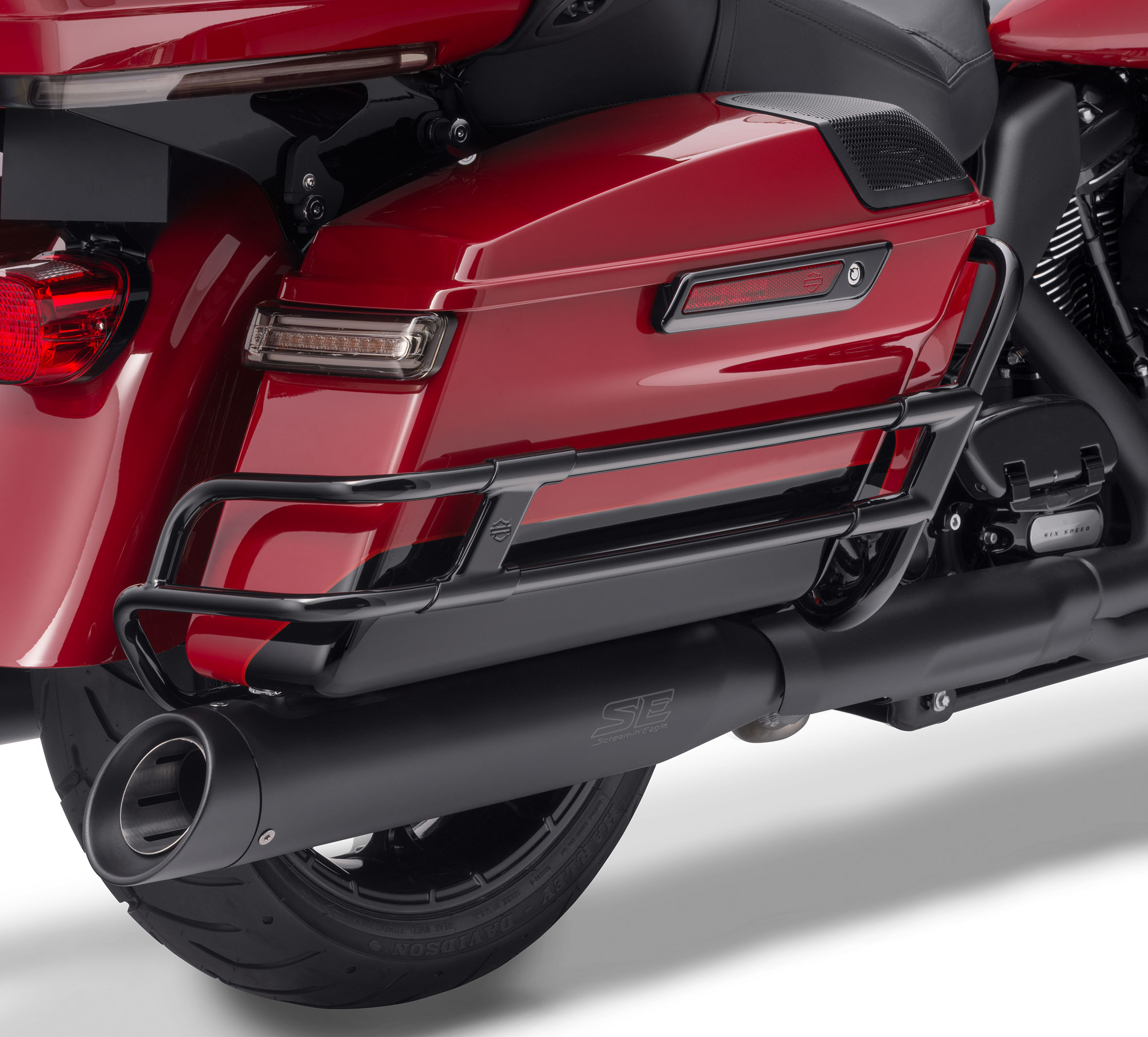 road glide saddlebag crash bars