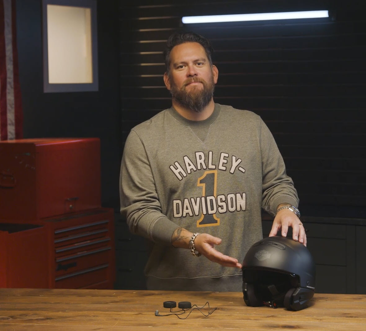 harley davidson helmet speakers