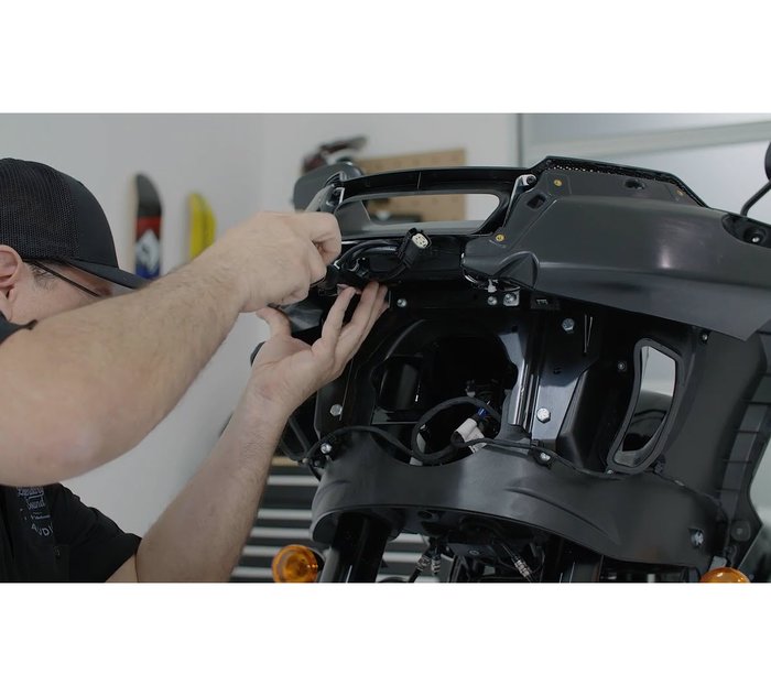 Rockford Fosgate RFK-HDRK Harley-Davidson motorcycle installation  accessories