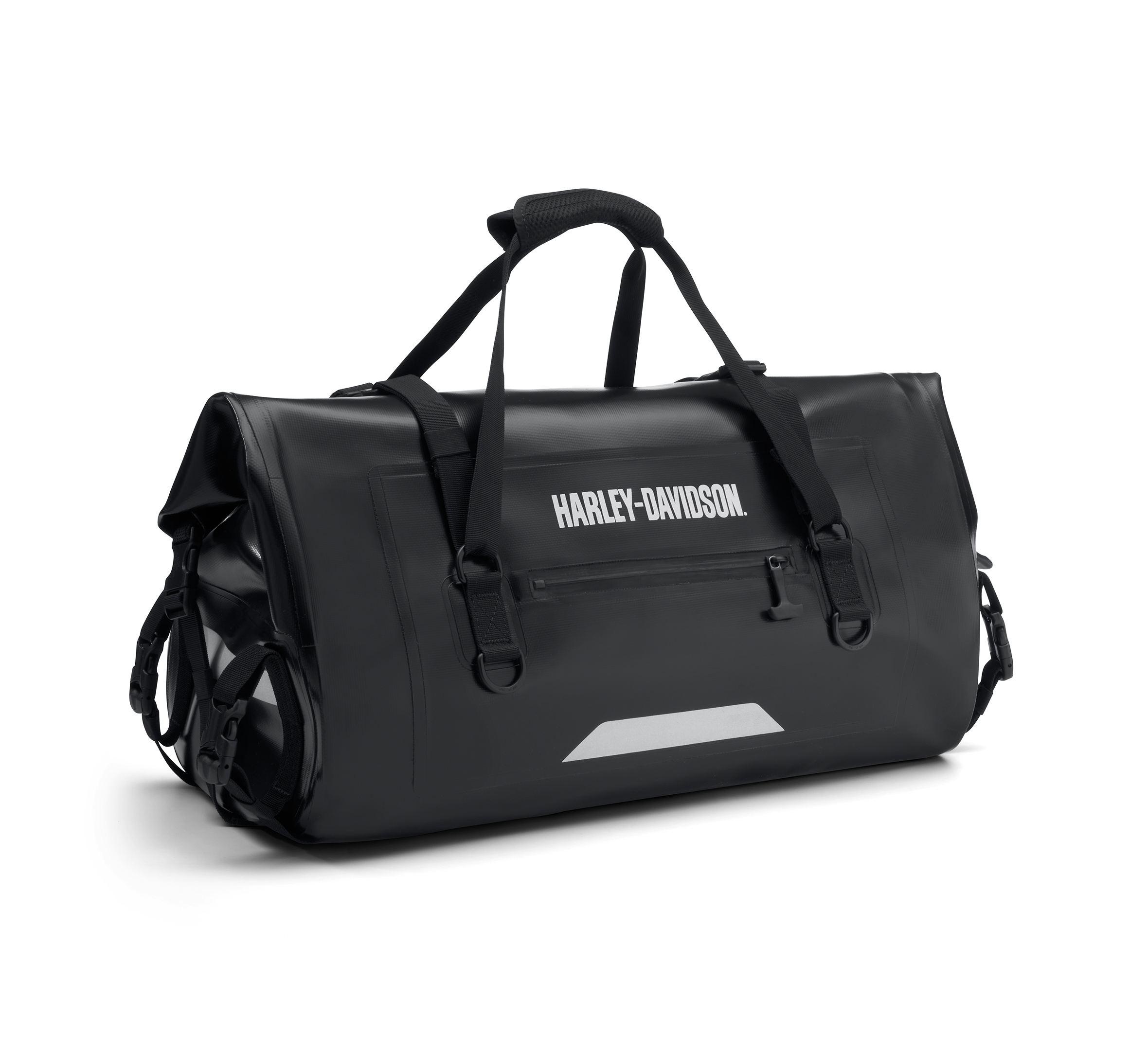 Japanese Inspired Waterproof Travel Bag, PU Leather Handle Bag