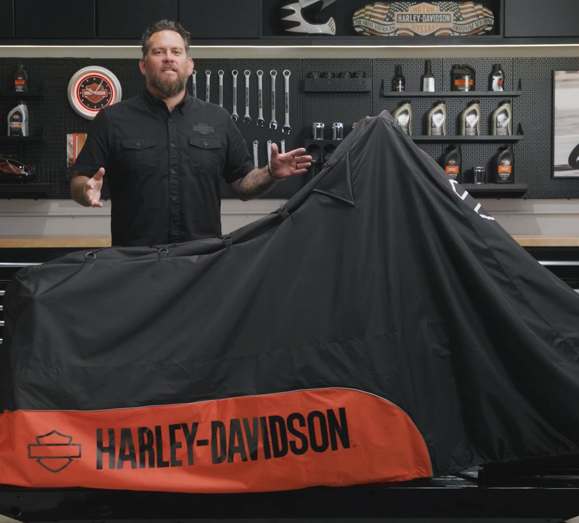 Harley touring best sale bike cover