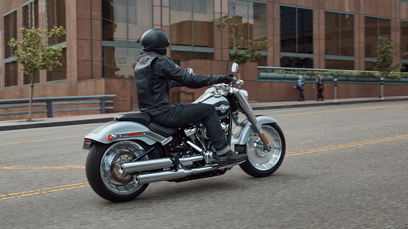 fat man on harley